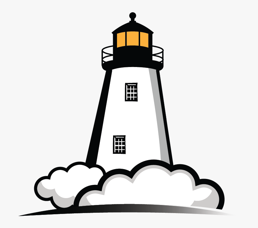 Transparent Lighthouse Clipart Public Domain - Lighthouse Cartoon Transparent, HD Png Download, Free Download