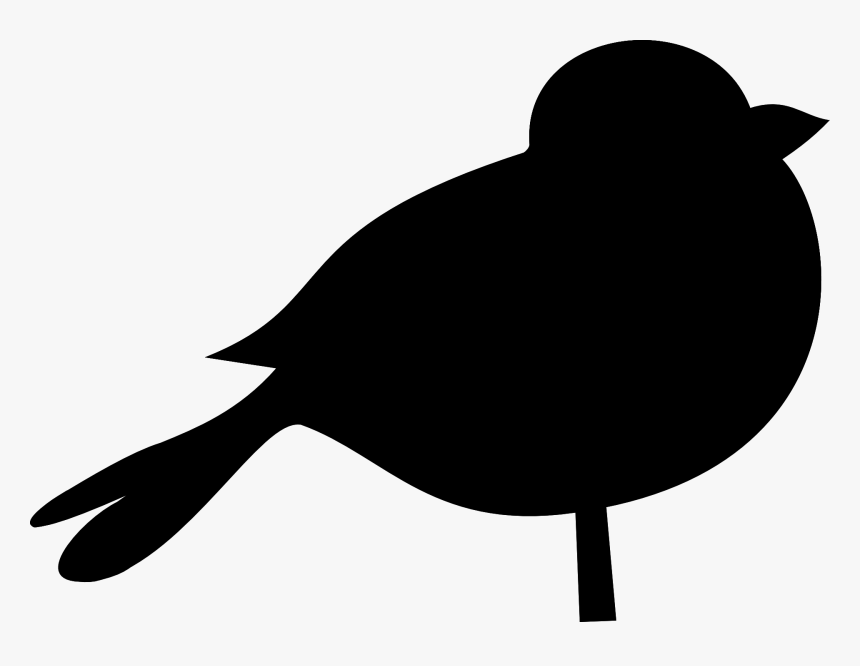 Bird Black Clipart, HD Png Download, Free Download