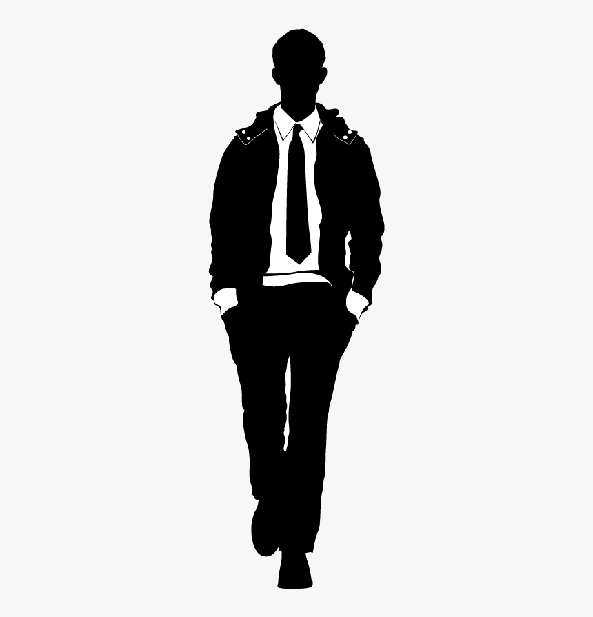 Model Male Fashion Models - Male Model Silhouette Png, Transparent Png, Free Download