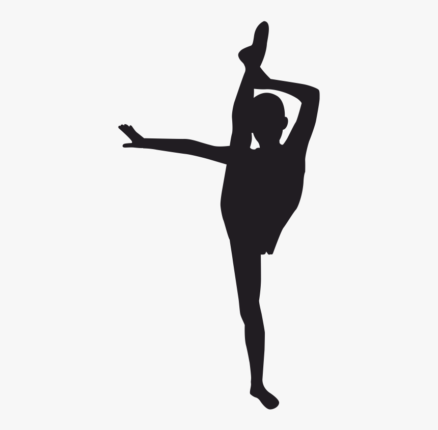 Back Handspring Gymnastics Silhouette, HD Png Download, Free Download