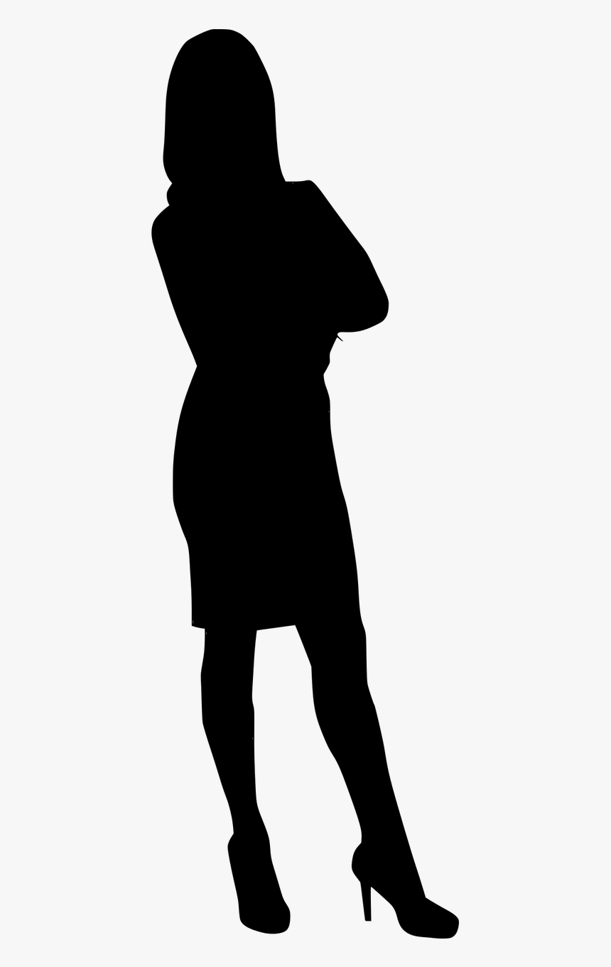 Business Silhouette Businesswoman Free Photo - Silhouette Businesswoman, HD Png Download, Free Download