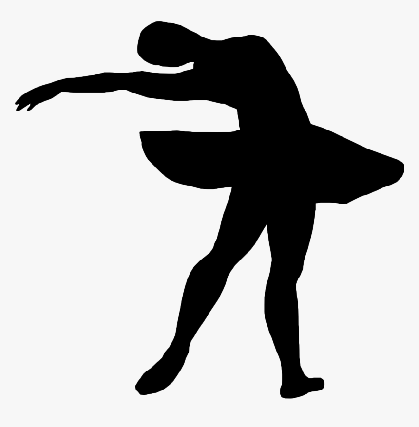 Ballerina Silhouette Png, Transparent Png, Free Download