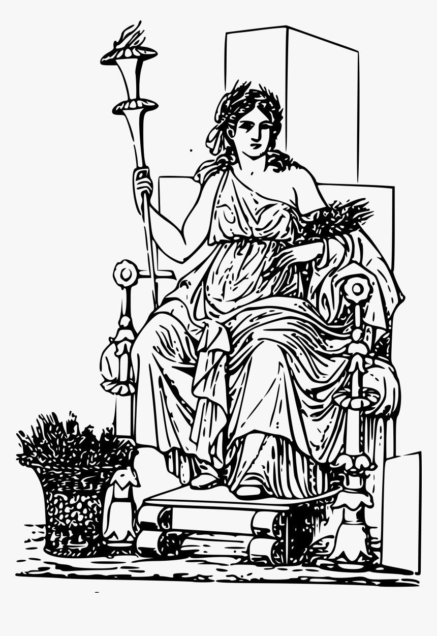 Demeter Greek Goddess , Png Download - Demeter Greek Goddess, Transparent Png, Free Download