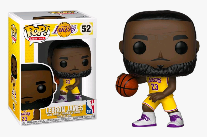 Lebron James L - Lebron James Funko Pop, HD Png Download, Free Download