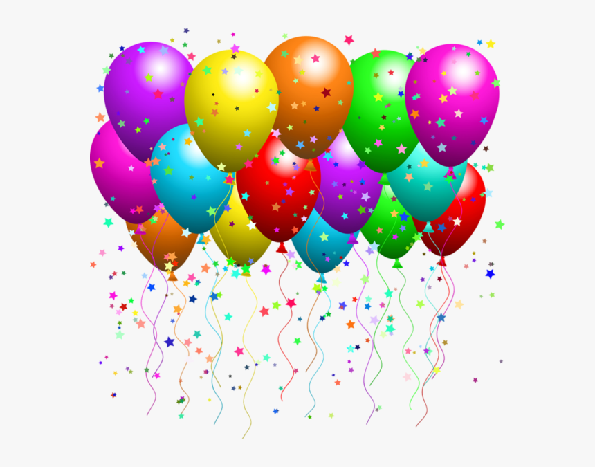 Clip Art Birthday Balloons, HD Png Download, Free Download