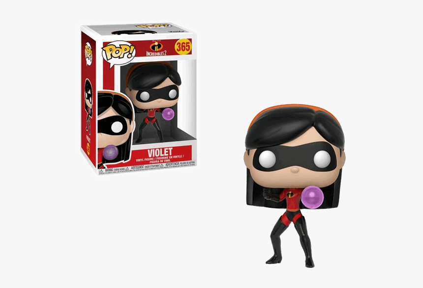 Disney Incredibles 2 Violet Pop Vinyl Figure - Funko Pop Incredibles 2 Violet, HD Png Download, Free Download