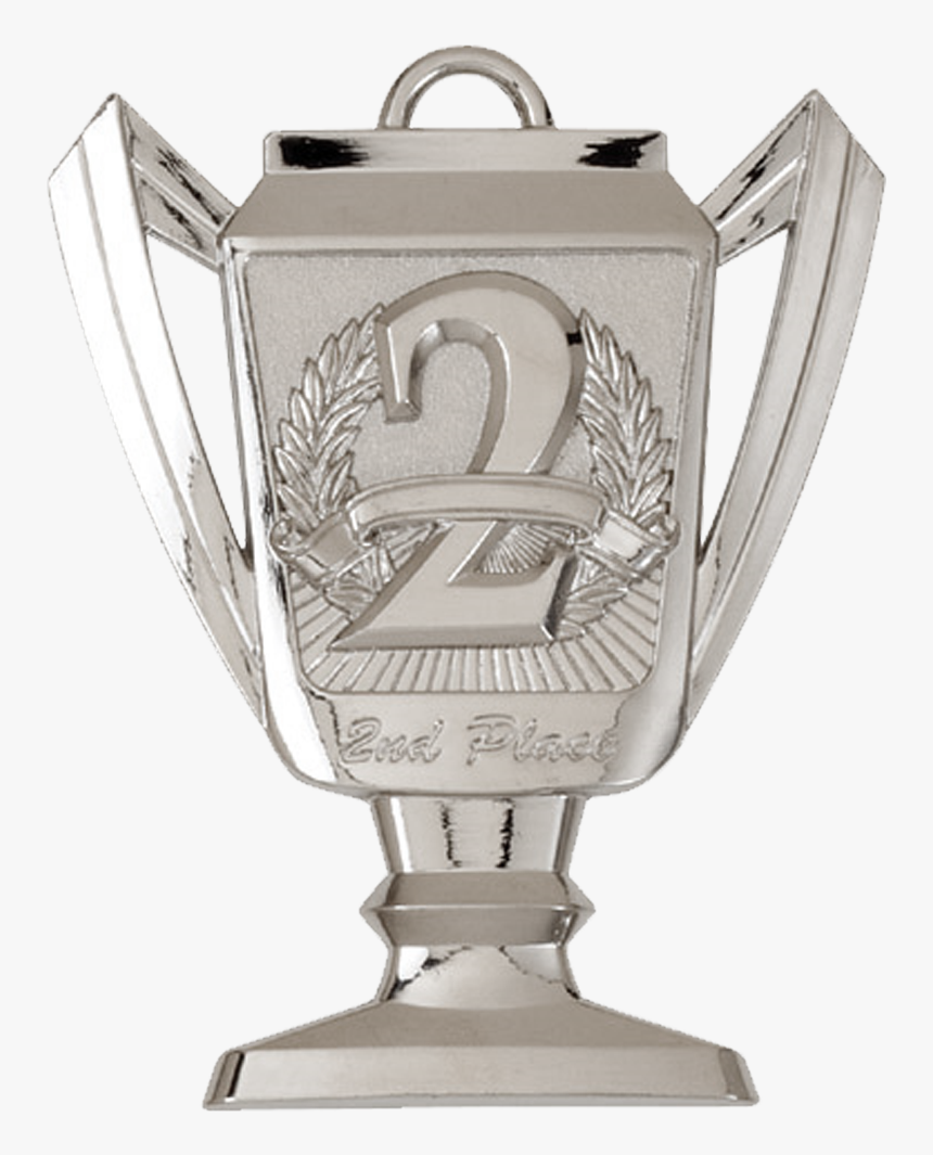 Tm22 Trophy Medal 2nd Place Silver - 2nd Place Trophy, HD Png Download, Free Download