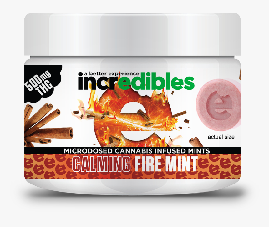 Incredibles Calming Fire Mints Med - Incredibles Fruit Tarts, HD Png Download, Free Download