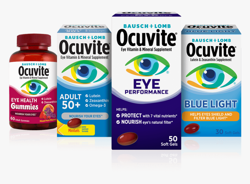 Img - Ocuvite Eye Vitamin Products, HD Png Download, Free Download