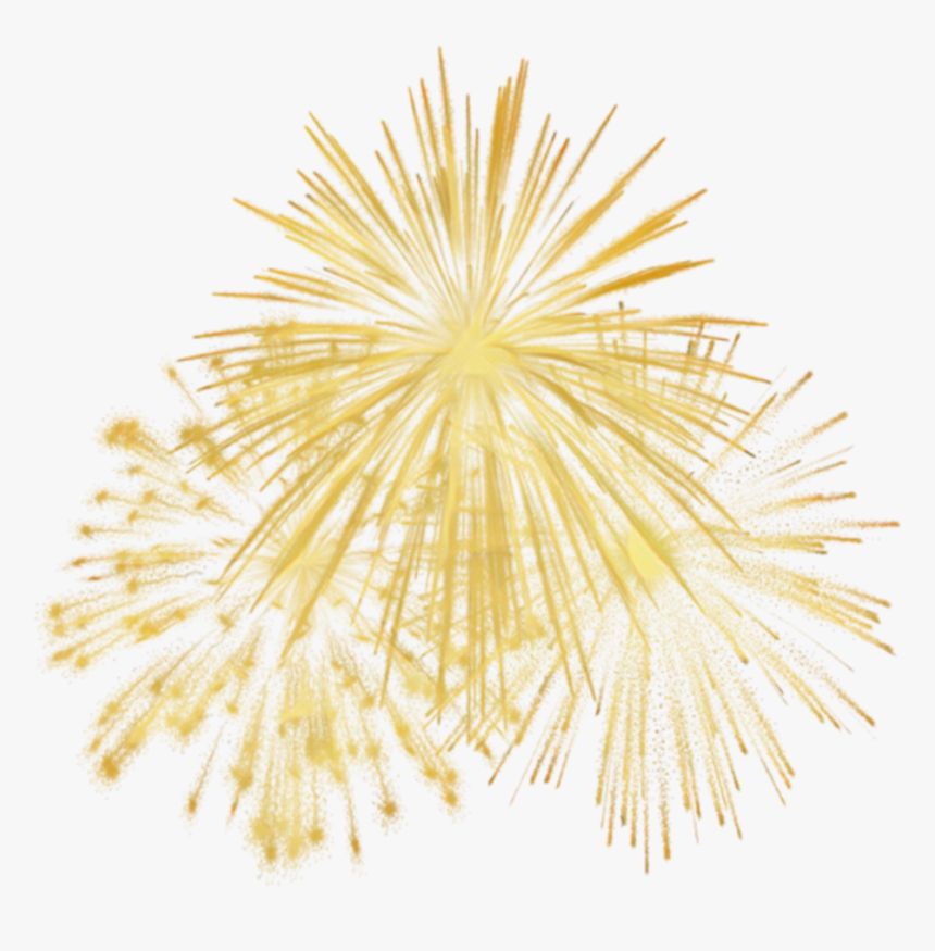 Feu D Artifice Or Png , Png Download - Transparent Background Fireworks Clip Art, Png Download, Free Download