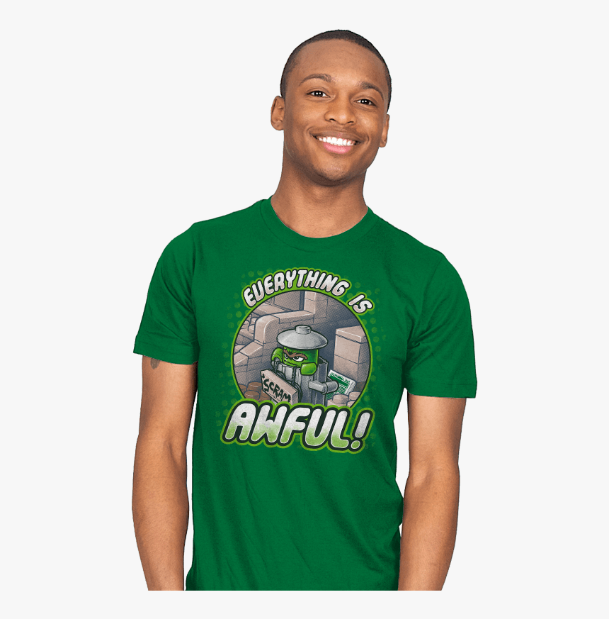 Everything Is Awful - Clint Eastwood T Shirt, HD Png Download - kindpng