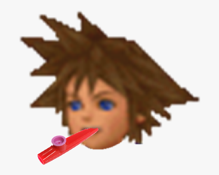 Kingdom Hearts 3 Kingdom Hearts Sora Kazoo Bad Edits - Cartoon, HD Png Download, Free Download