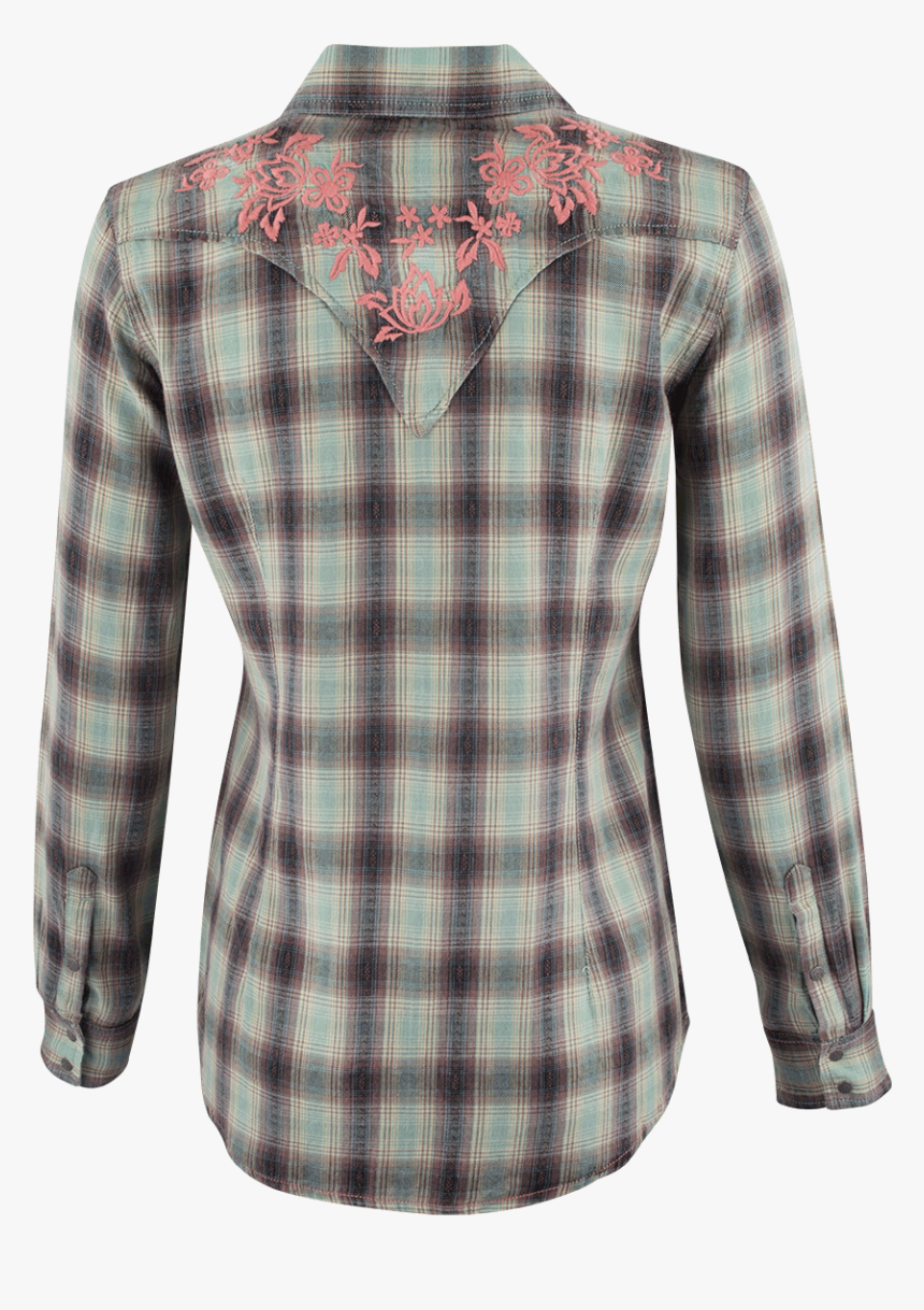 Ryan Michael Ombre Dobby Plaid Shirt , Png Download - Plaid, Transparent Png, Free Download