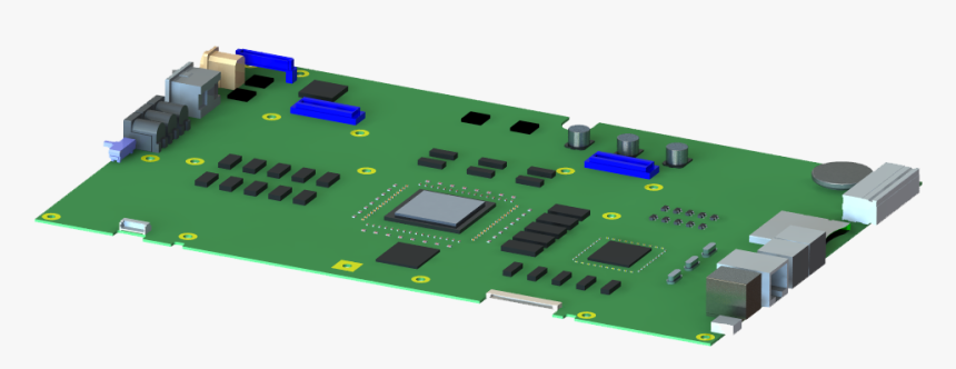 Circuit Board - Solidworks Printed Circuit Board, HD Png Download, Free Download