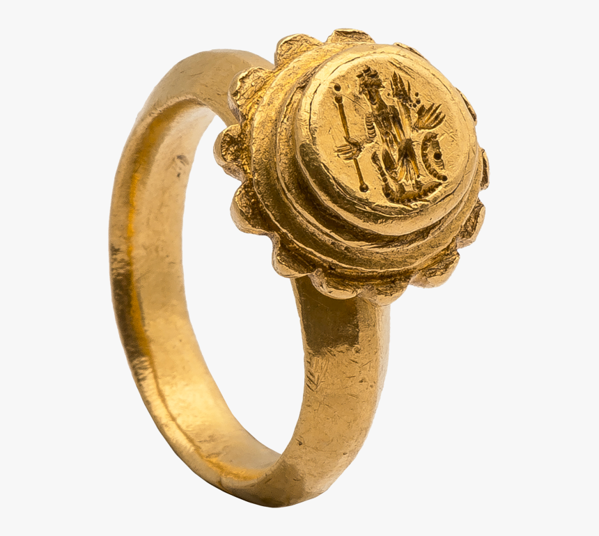 Gold Ring With Personification Of Constantinople - Gold Ring Items In Png, Transparent Png, Free Download