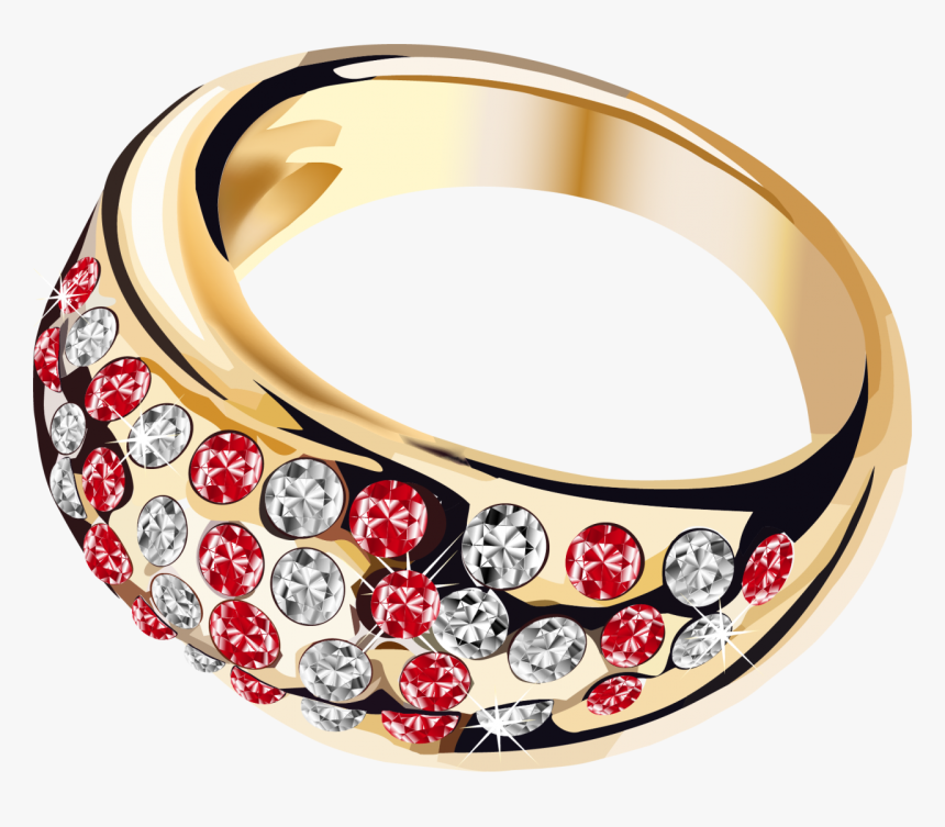 Gold-ring - Artificial Jewellery Png, Transparent Png, Free Download