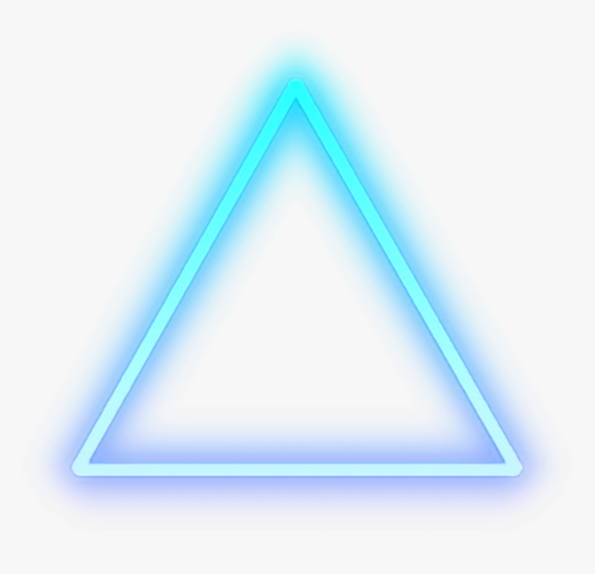 Transparent Light Glow Png - Neon Triangle Png, Png Download, Free Download