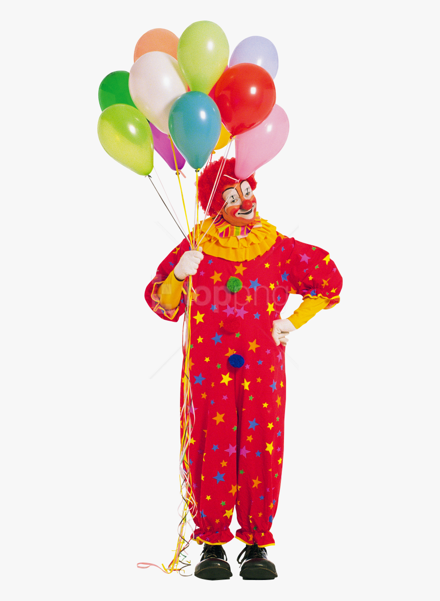It Clown Png - Holding Balloons Transparent Balloons Clown Png, Png Download, Free Download