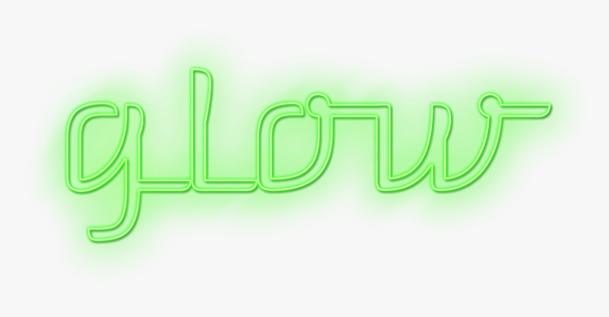 Glowlogo-green - Calligraphy, HD Png Download, Free Download