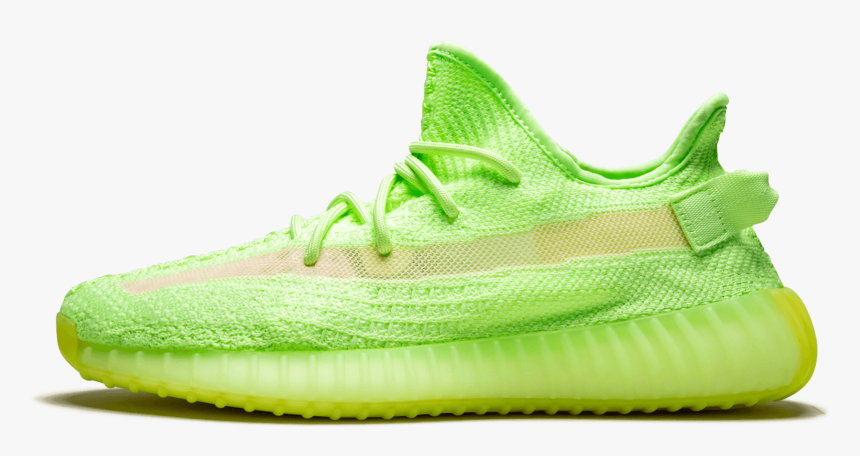 Adidas Yeezy Boost 350 V2 "glow In The Dark - Yeezy 350 Boost V2, HD Png Download, Free Download