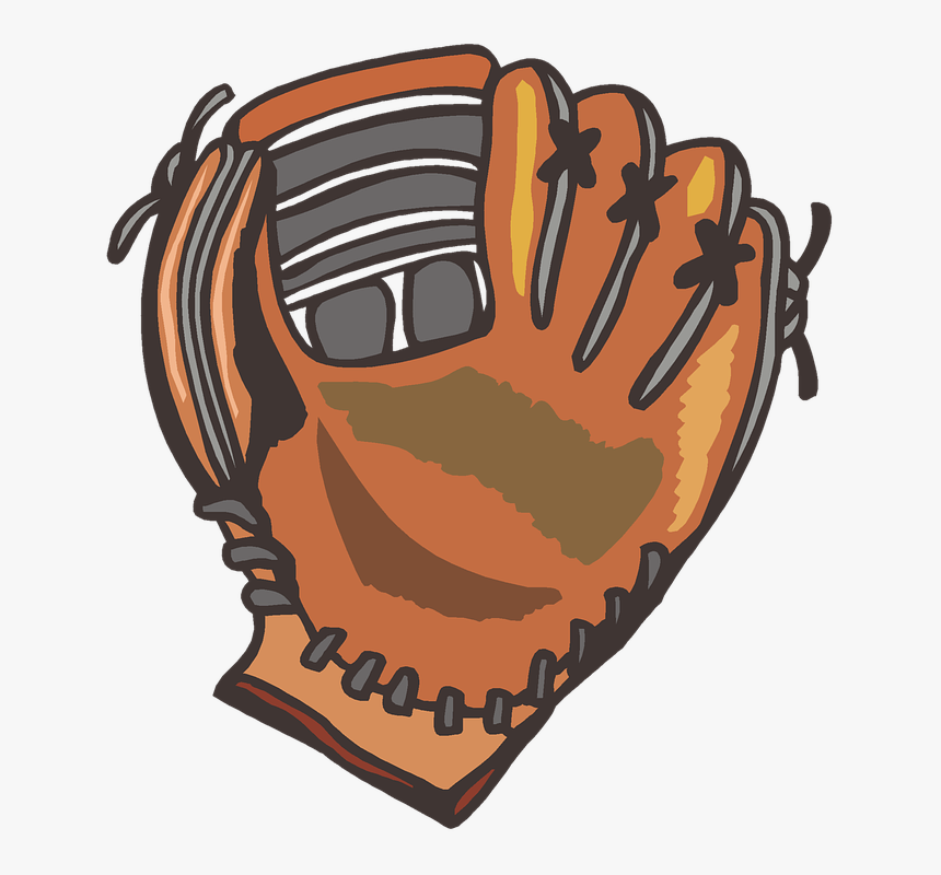 Baseball Glove Cartoon Png, Transparent Png, Free Download