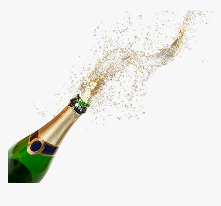 Sparkling Wine From A Bottle Png Image - Champagne Png Transparent, Png Download, Free Download