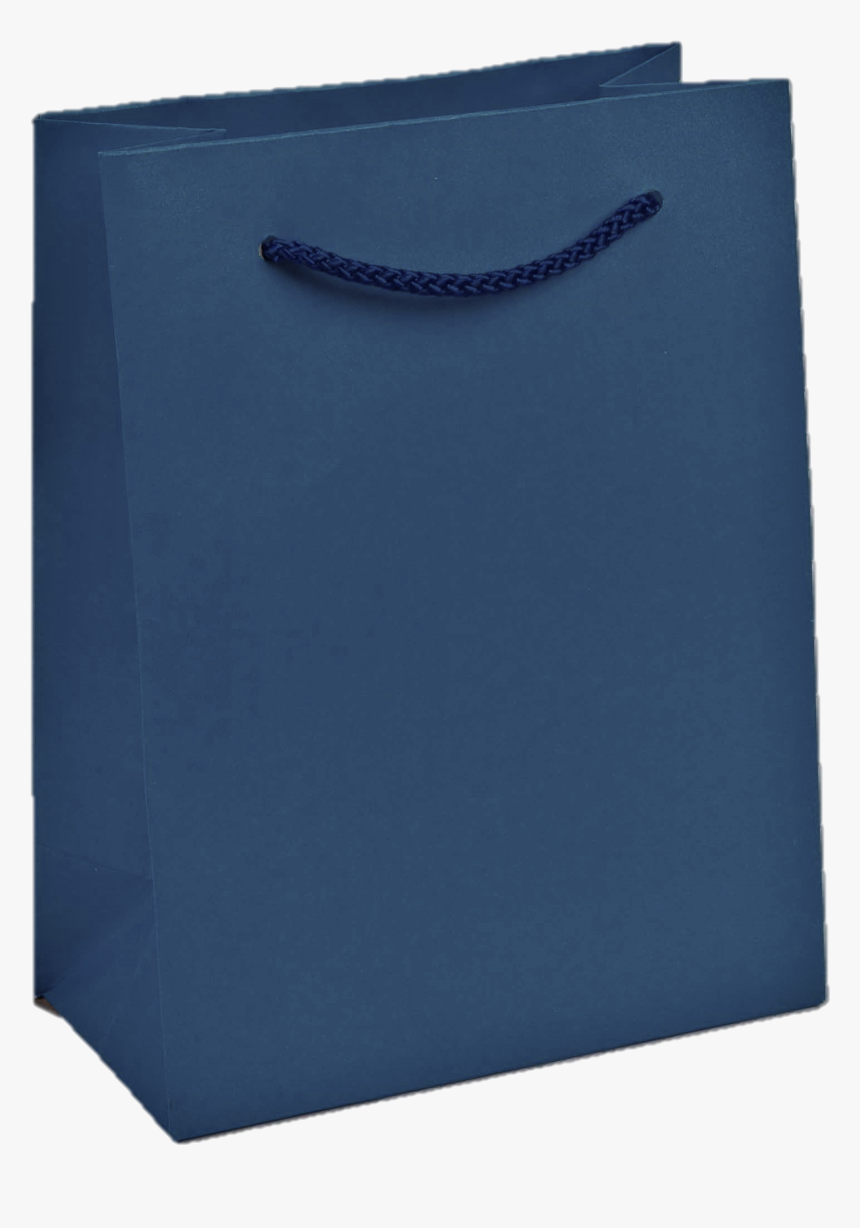 Navy Paper Bags - Bag, HD Png Download, Free Download