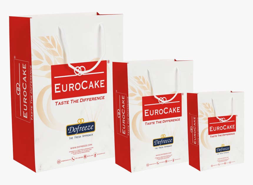 Eurocake Goodie Bags - Paper Bag, HD Png Download, Free Download