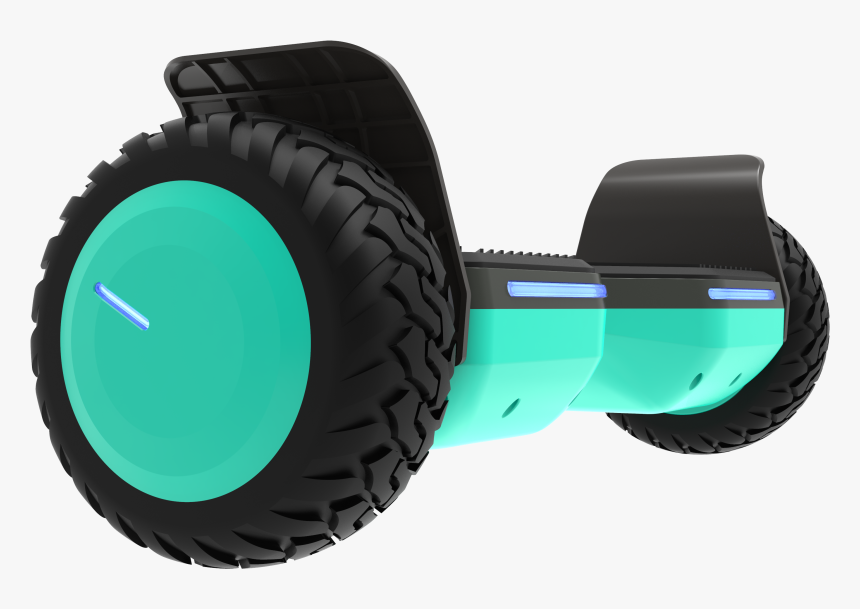 Aqua Main Image Srx Pro All Terrain Hoverboard With - Skateboard, HD Png Download, Free Download
