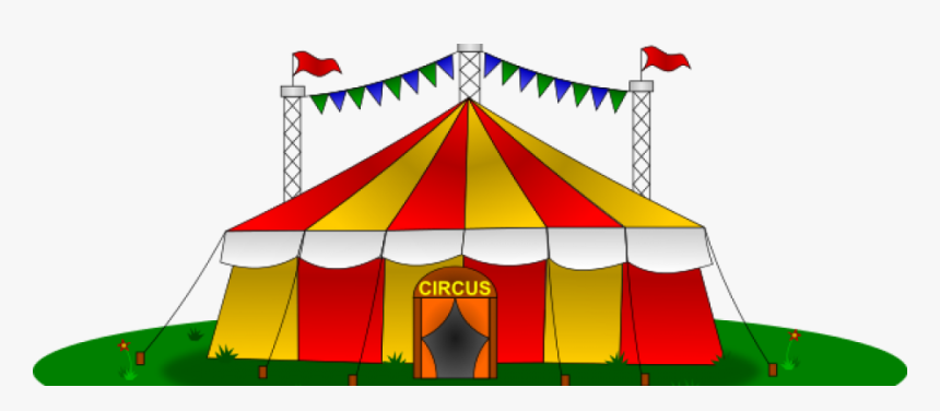 Transparent Who Am I Clipart - Cartoon Picture Of A Circus, HD Png Download, Free Download