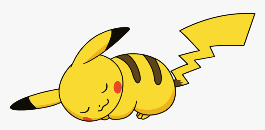 More Like Mudkip By Neuro- - Sleeping Pikachu Clipart, HD Png Download, Free Download