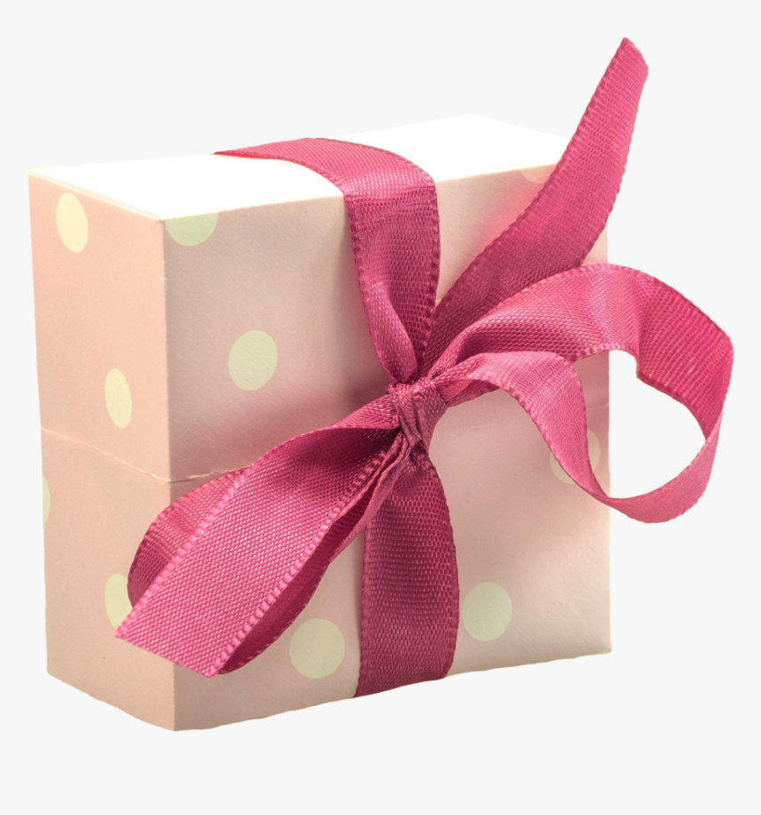 Tiny Gift Box With Big Bow Png Image - Gift Box Png Pink, Transparent Png, Free Download