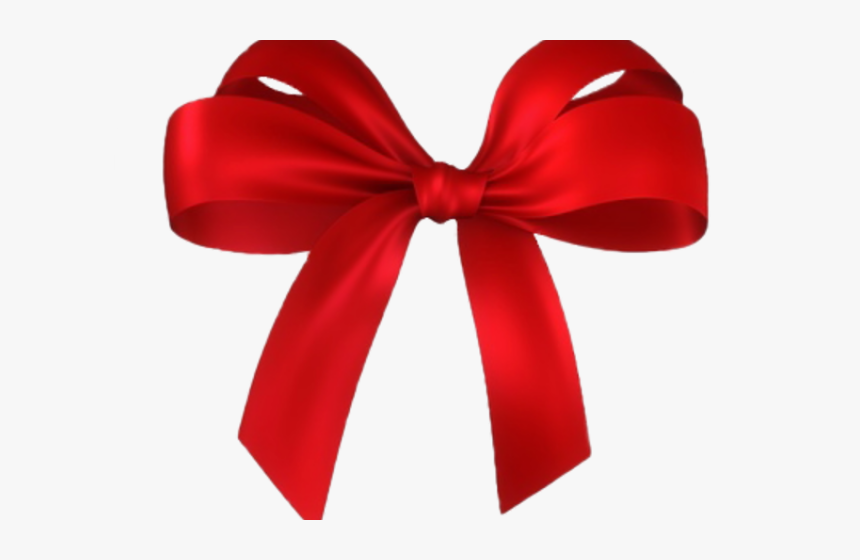 Bow Clipart Dark Red - Red Gift Bow Transparent, HD Png Download, Free Download