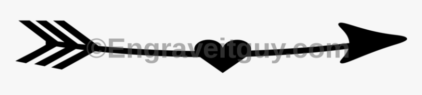 Arrow Heart Png, Transparent Png, Free Download