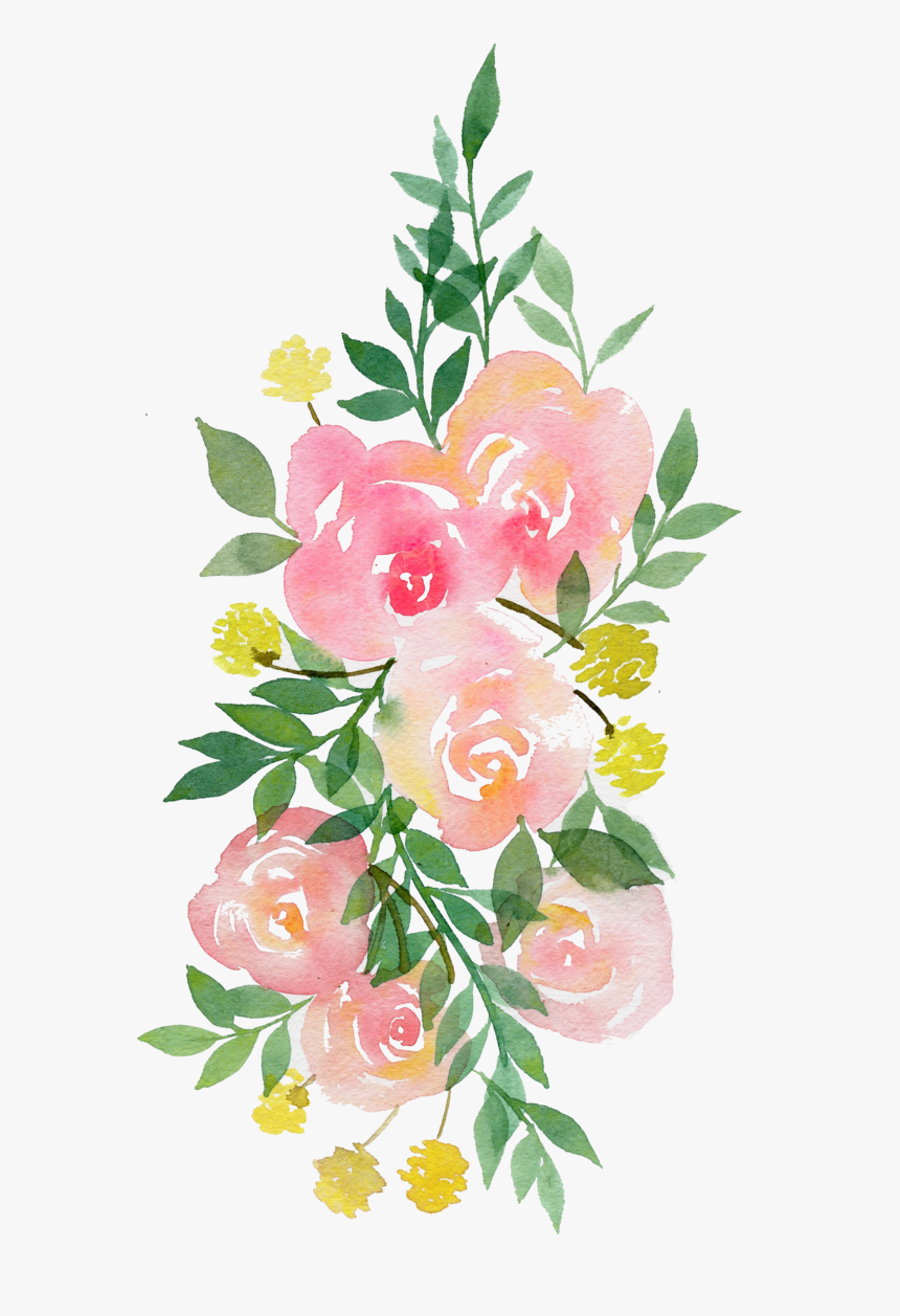 Image Alanisidethingy Png Animal - Transparent Pink Watercolor Flowers, Png Download, Free Download