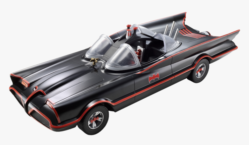 #batman #batman60s #1960s #batman1960s #batmobile #car - Batman Adam West Batmobile Toy, HD Png Download, Free Download