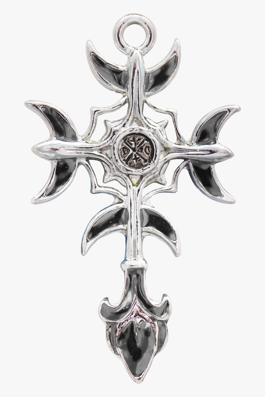 Gothic Moon Cross - Cross, HD Png Download, Free Download