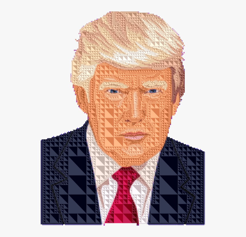 Head,art,forehead - Donald Trump Cartoon Realistic, HD Png Download, Free Download