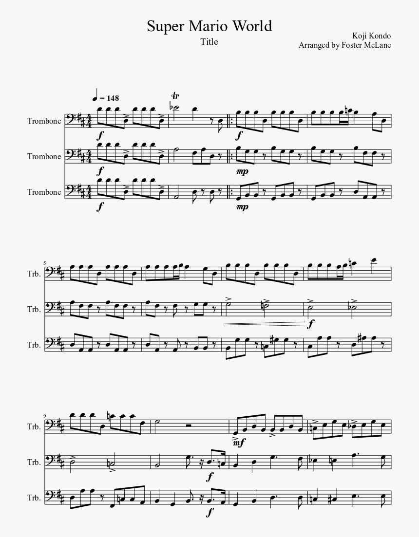 Hall Of The Mountain King Sheet Music Trumpet, HD Png Download, Free Download