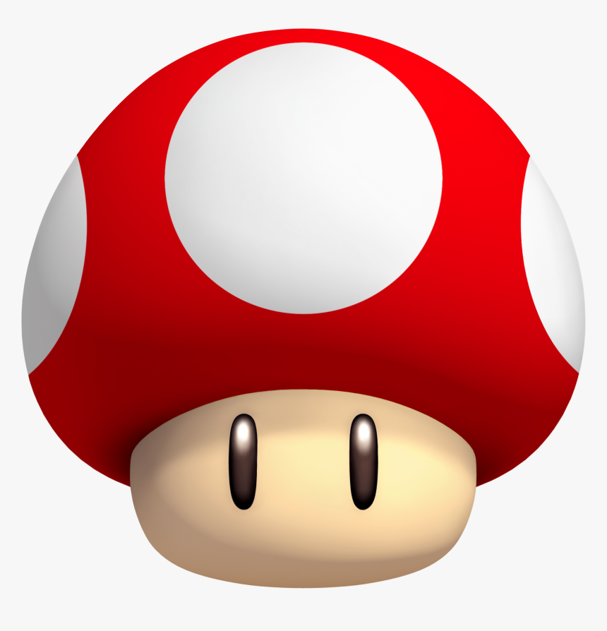 Mushroom Clipart Super Mario - Super Mario Toad Mushroom, HD Png Download, Free Download