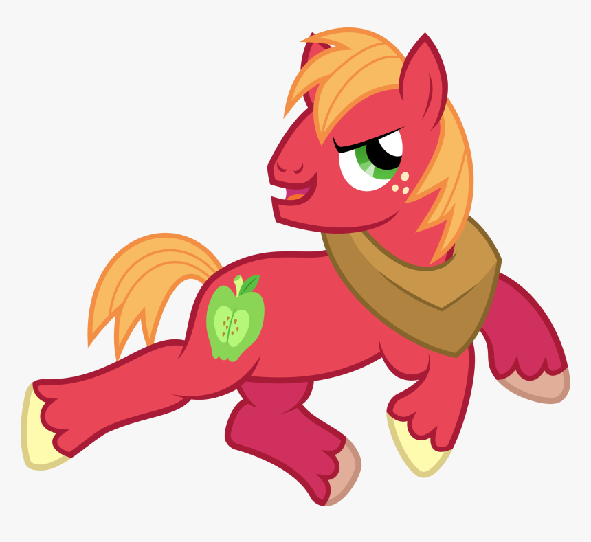 Pony Applejack Big Mcintosh Mammal Fictional Character - Fighting Is Magic Big Mac, HD Png Download, Free Download