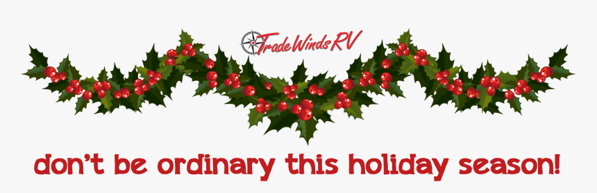 Garland Clipart Festive Season - Christmas Garland Transparent Background, HD Png Download, Free Download
