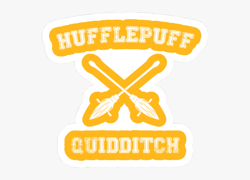 #hufflepuff #quidditch #icon #sticker #hogwarts #harrypotter - Hufflepuff Quidditch Png Logo, Transparent Png, Free Download