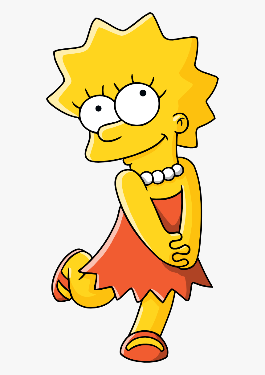 Lisa Simpson Homer Simpson Bart Simpson Marge Simpson - Lisa Simpson, HD Png Download, Free Download