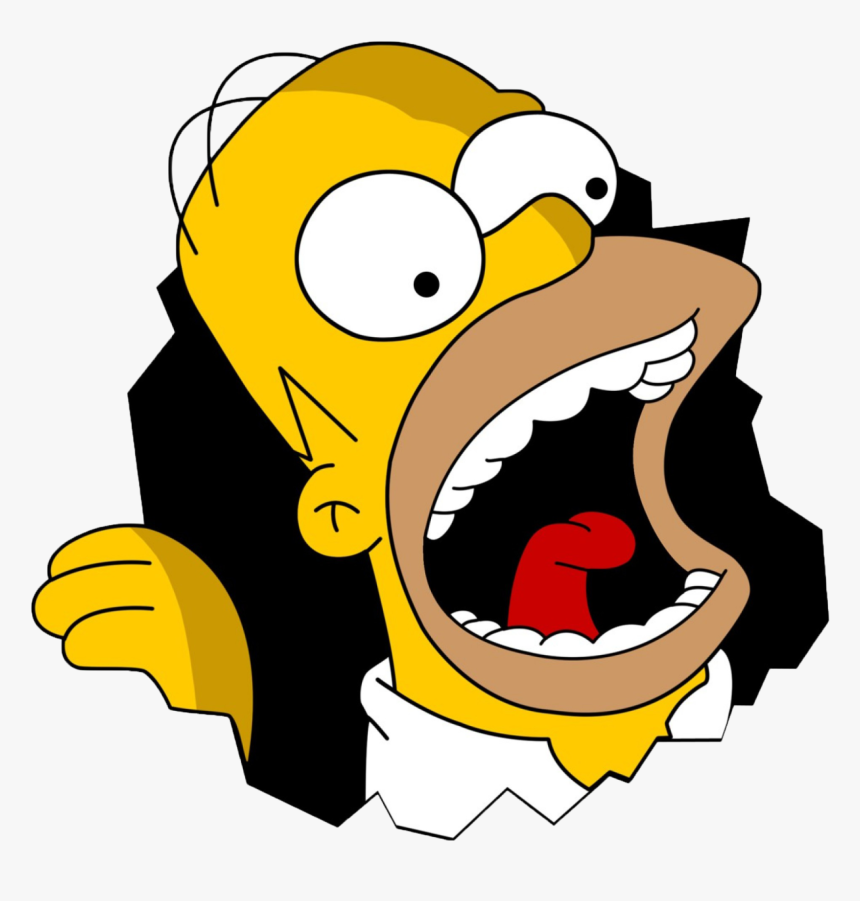 Homer Simpson Tearing Out Your Blog - Homer Simpson Png, Transparent Png, Free Download