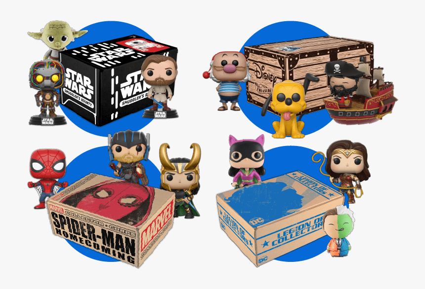 Treasure Collectors Box Funko, HD Png Download, Free Download