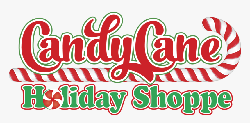 The Holiday Shoppe - Candy Cane Logo Png, Transparent Png, Free Download