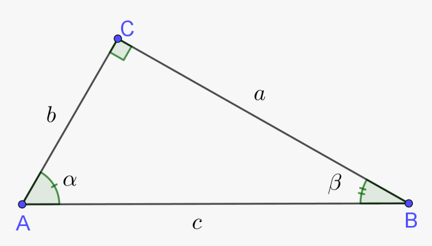 Formula To Find The Unknown Side Of A Right Triangle - Pythagorean Theorem Formula, HD Png Download, Free Download