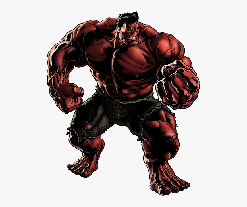 Red Hulk Marvel Avengers Alliance, HD Png Download, Free Download