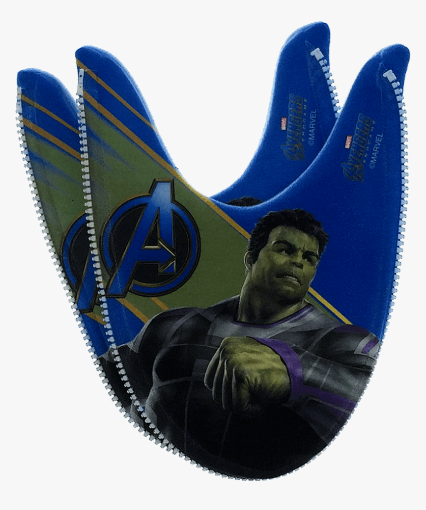 Hulk Marvel Avengers Endgame Mix N Match Zlipperz Set"
 - Emblem, HD Png Download, Free Download